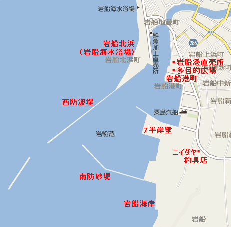 岩船港あたりでキス釣り 新潟県村上市 ｂ型人間的新潟の投げ釣り