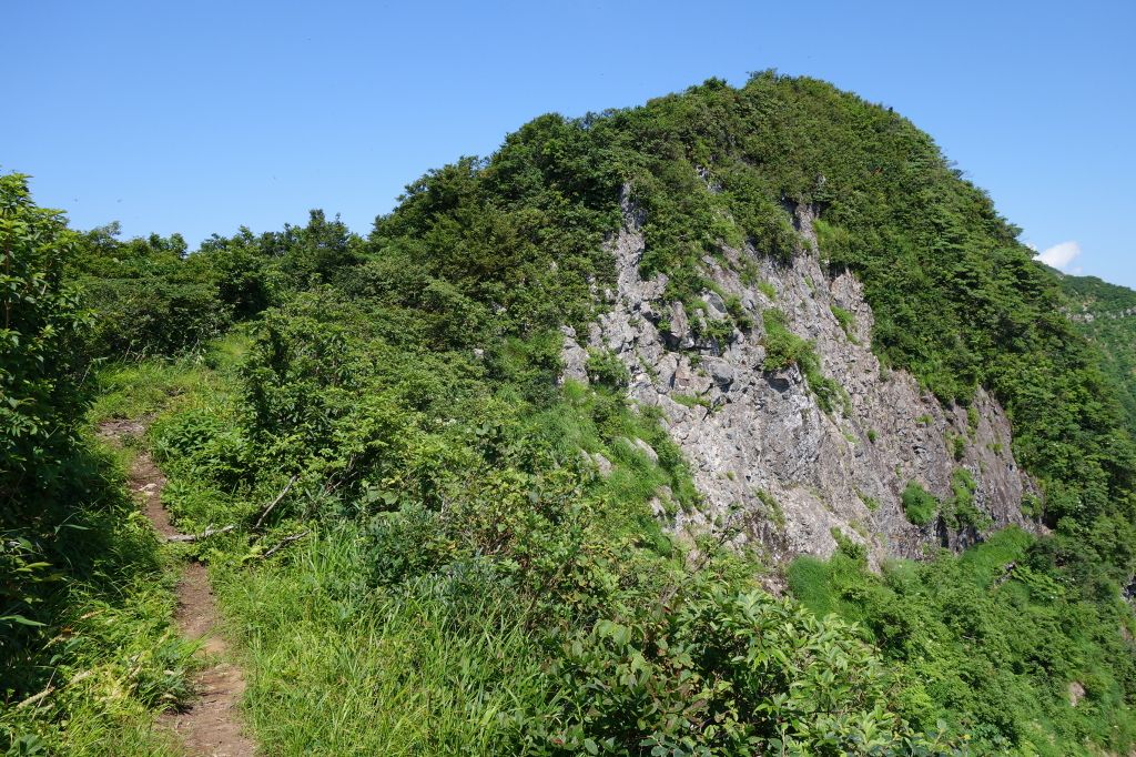 鬼ヶ面山から浅草岳周回登山 ｂ型人間の山歩き