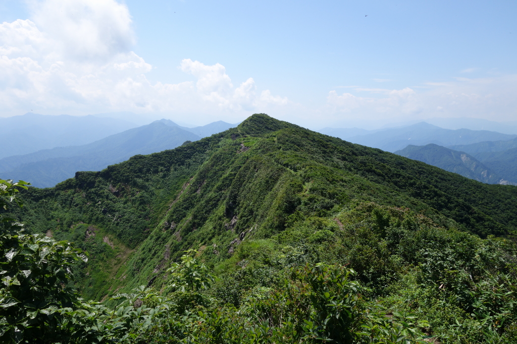 鬼ヶ面山から浅草岳周回登山 ｂ型人間の山歩き